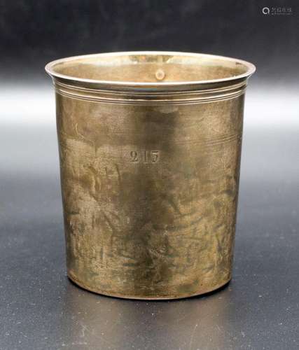 Empire Becher / An Empire silver beaker, Antoine-Jean Mohan,...