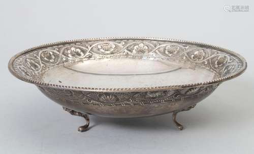 Tazza / A silver tazza, Italien, 20. Jh.