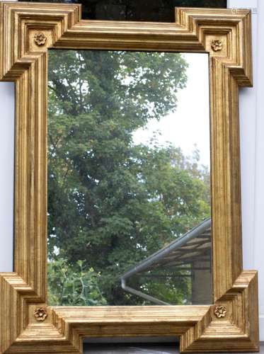 Wandspiegel / A wooden wall mirror