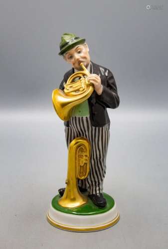 Figur \'Hornist\' / A figure of a cornet player, Rosenthal, ...