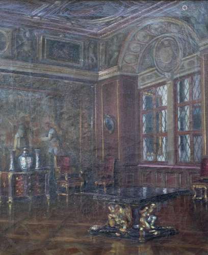 Friedrich GURLITT (1865-?), \'Trierzimmer (Vorsaal) in der M...