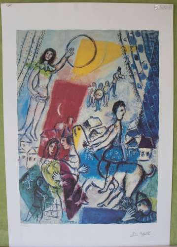 Marc Chagall (1887-1985), \'Cirque\' / \'Circus\', 20. Jh.
