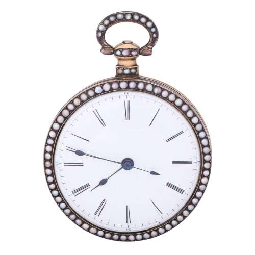 BOVET museum open pocket watch. France, 2nd half of the 19th...