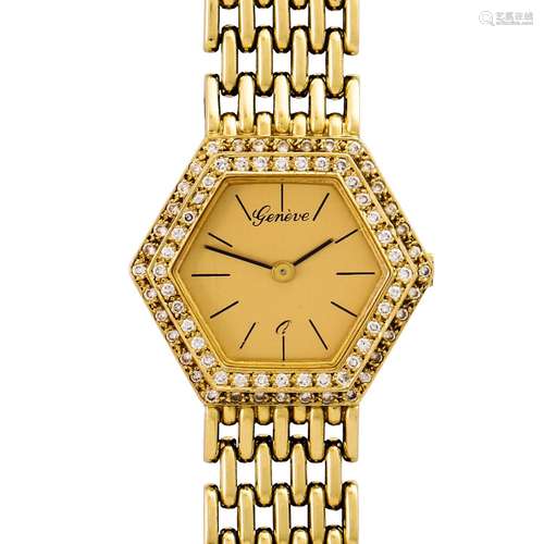 CHOPARD ladies' jewelry watch with diamonds total approx. 0....