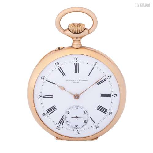 VACHERON CONSTANTIN rare "Demi-Chronometre" open p...