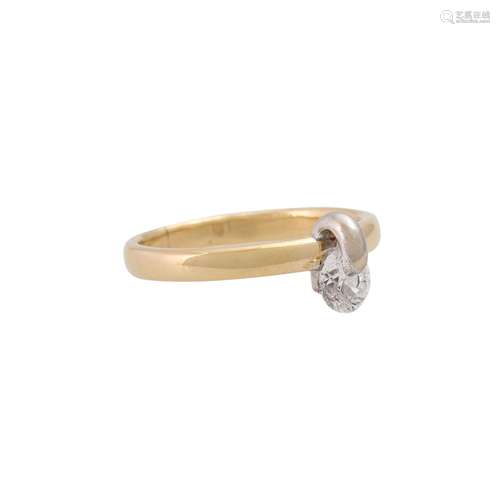 Ring with diamond ca. 0,66 ct