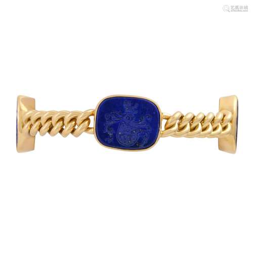 Bracelet with lapis lazuli