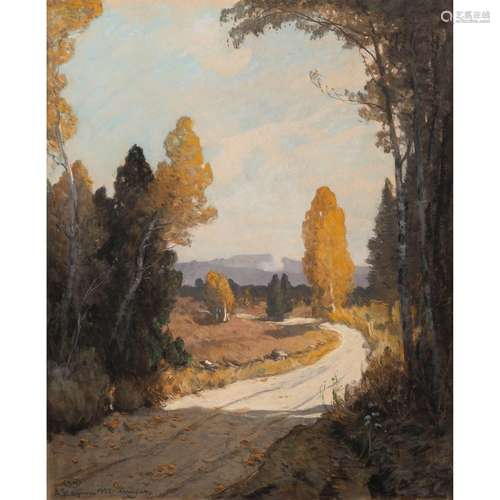 LANDSCAPE PAINTER OF THE EARLY 20th CENTURY "Autumn Lan...