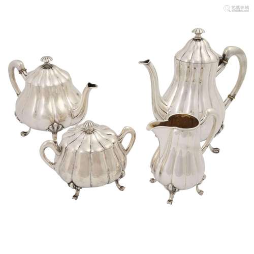 WEINRANCK & SCHMIDT "Art Deco coffee and tea servic...