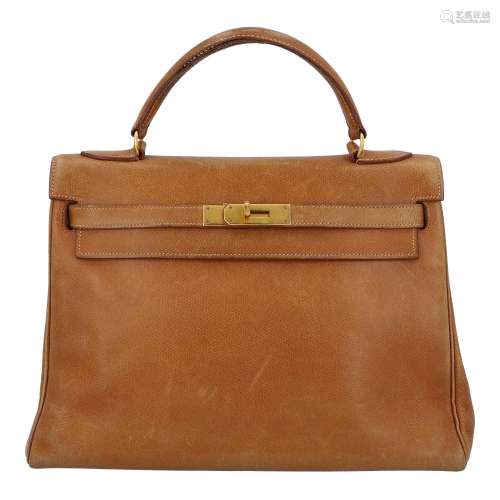 HERMÈS VINTAGE handle bag "KELLY BAG 32", coll.: 1...