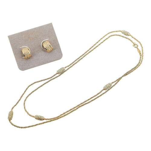 CHRISTIAN DIOR VINTAGE costume jewelry bundle.