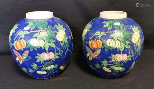 PAIR OF VASES