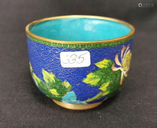 CLOISONNÉ BOWL