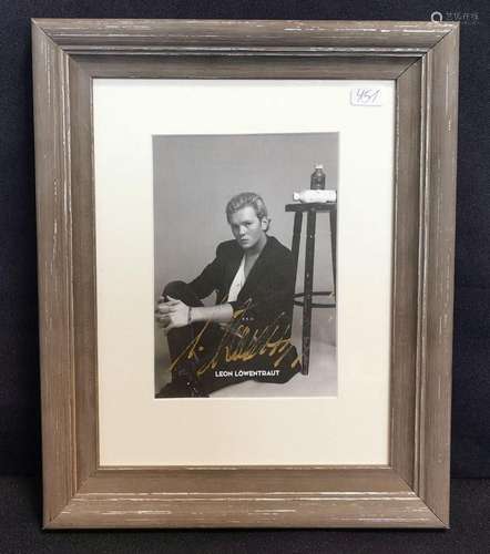 LEON LÖWENTRAUT AUTOGRAPH