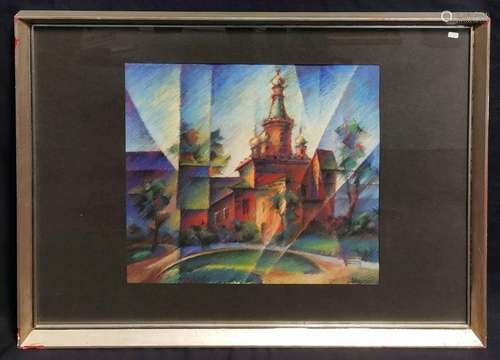 LASZLO BORBELY PASTEL