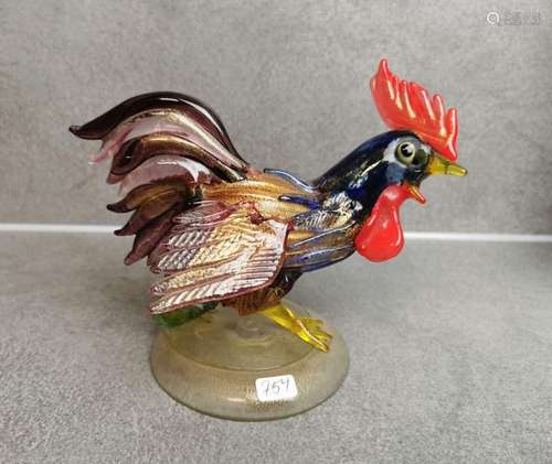 MURANO GLASS COCK