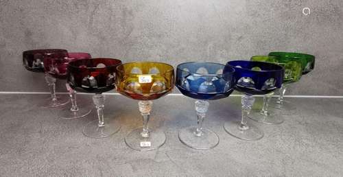 8 RODERS / CHAMPAGNE GLASSES