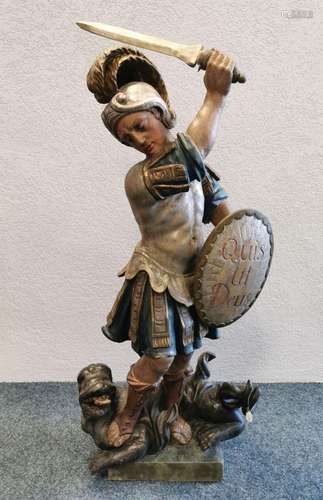 SCULPTURE: "ARCHANGEL MICHAEL"