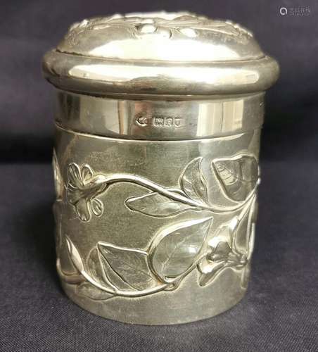 ART NOUVEAU TEA CADDY