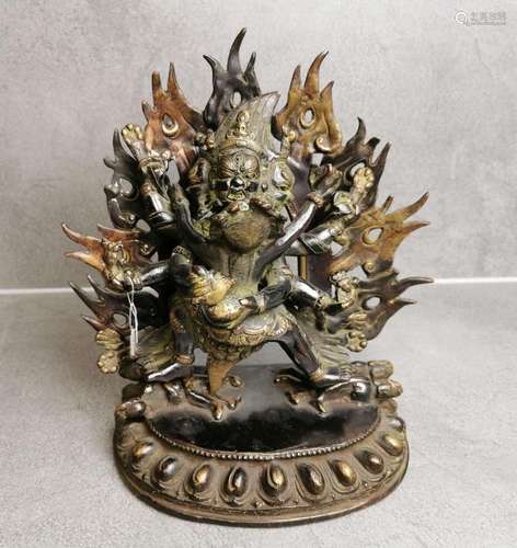 SCULPTURE: "KALI AND SHIVA"