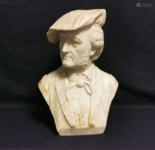 SCULPTURE: BUST OF RICHARD WAGNER