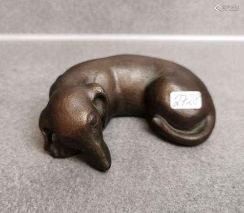 SCULPTURE "DACHSHUND"