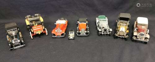 8 MODEL CARS