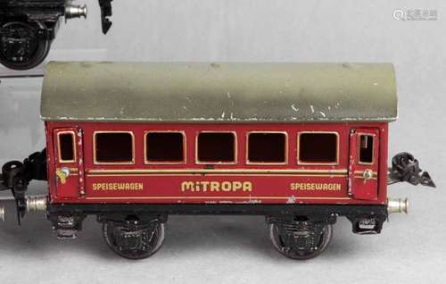 Märklin 4 Waggons Spur 0