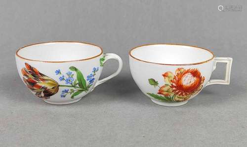 Meissen 2 Marcolini Tassen 1774/1813