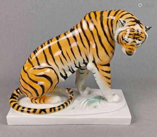 Große Tigerfigur Entwurf A. Storch 1918