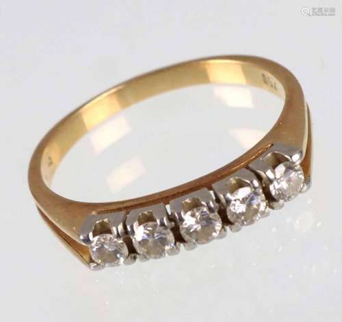 Brillant Ring - GG/WG 750