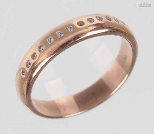 Ring mit weißen Saphiren - GG 375