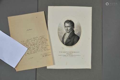 Alexander von HUMBOLDT (1769-1859), naturaliste et explorate...