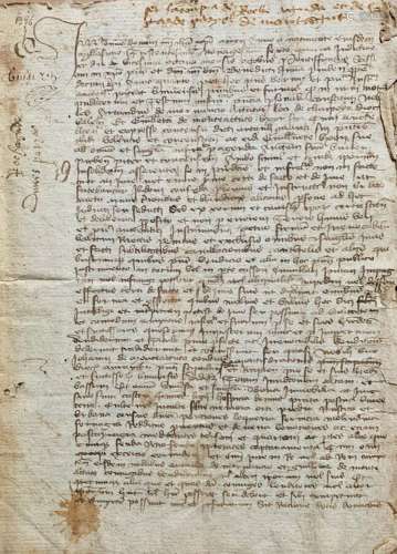 DRÔME. Cahier manuscrit de 8 pp. In-folio sur papier. 28 oct...