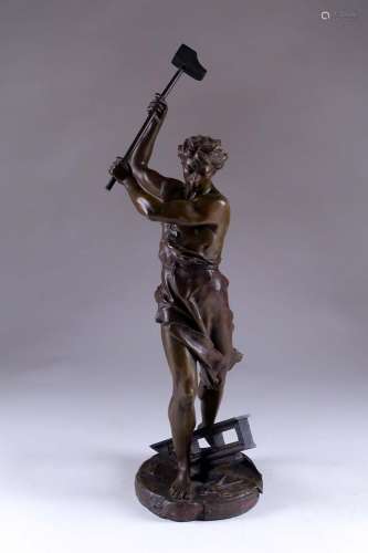 Jean-Baptiste Germain (Sculpteur, France, 1841- 1910) (d’apr...