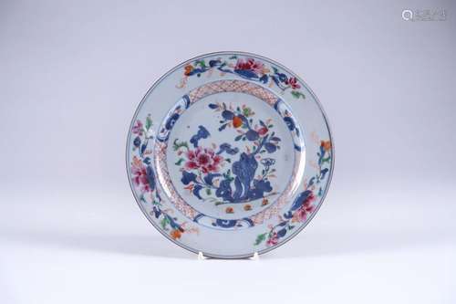 Assiette en porcelaine d’exportation de la Compagnie des Ind...