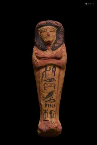 ANCIENT EGYPTIAN TERRACOTTA USHABTI