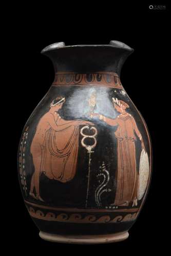 APULIAN RED-FIGURE OINOCHOE