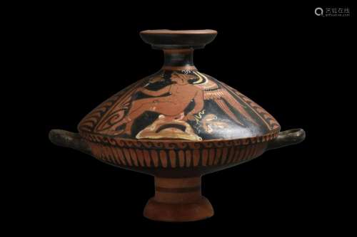 GREEK APULIAN RED-FIGURE LEKANIS