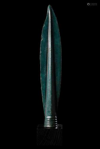 STUNNING CELTIC BRONZE AGE SOCKETED SPEAR