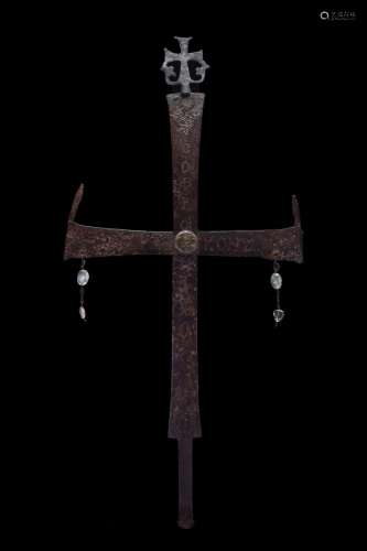 PUBLISHED CRUSADERS IRON PROCESSIONAL CROSS