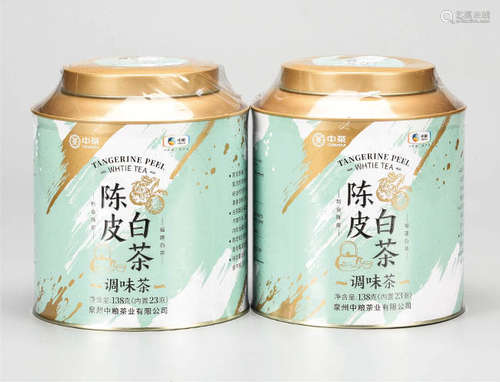 2020年  中茶陈皮白茶 药用价值极高