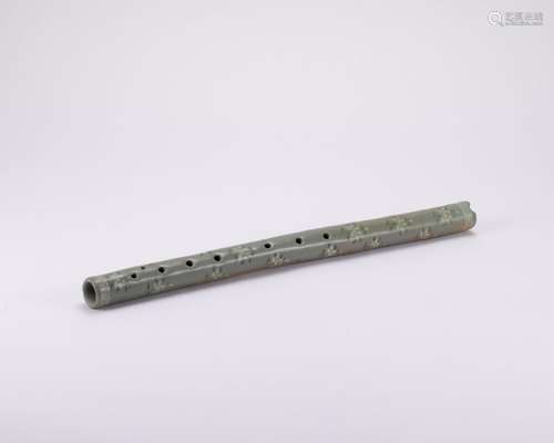 Korean porcelain flute