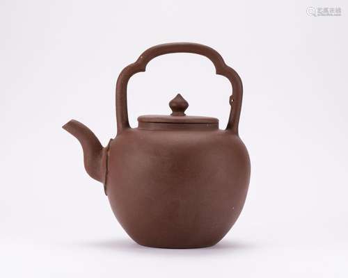 Purple clay pot of the Qing Dynasty