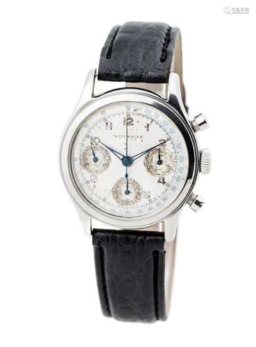 Reloj cronógrafo vintage, cab., suizo WITTNAUER Chronograph ...