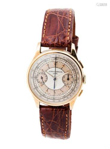 Raro reloj cronógrafo vintage, cab., suizo VACHERON CONSTANT...