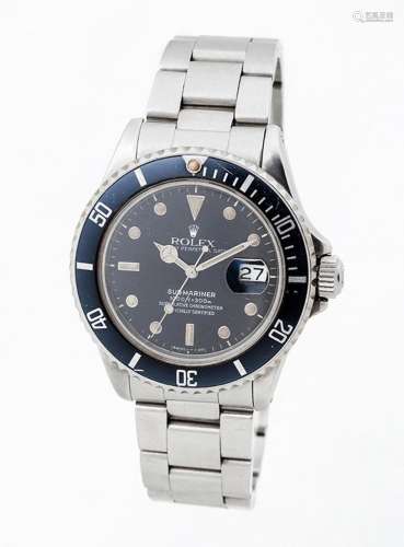 Reloj cab., suizo ROLEX Oyster Perpetual Date Submariner, 10...
