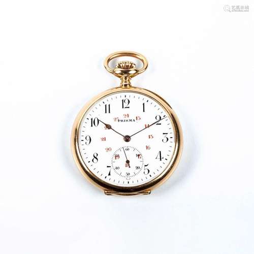 Reloj lepine suizo PRISMA, en caja original de oro rosa, 50 ...