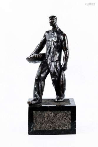 Escultura en bronce. JOSÉ BORLAF REBOLLAL (Bilbao, Vizcaya, ...
