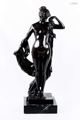 Escultura en bronce. CAMPAGNE Daniel P. Étienne (1851-1914)....